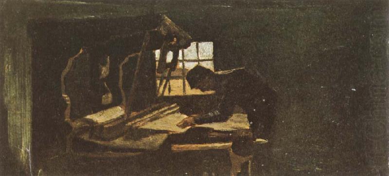Vincent Van Gogh Weaver Arranging Threads (nn04) china oil painting image